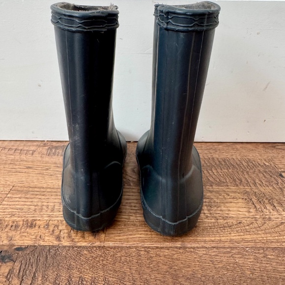 Hunter Little Kids First Classic Rain Boots Navy Size 7 - Picture 4 of 6